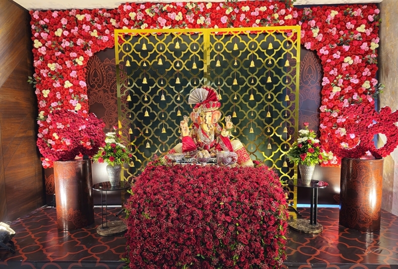 Ganpati-Floral-Decor